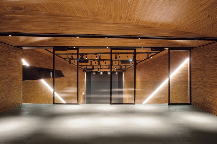 Germany type75 double glazed movable partition